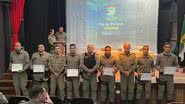 PMRN realiza solenidade em Macau em homenagem ao Dia do Policial Militar - Imagem: Reprodução Assessoria
