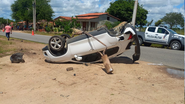 Acidente aconteceu na RN-120, entre os municípios de Nova Cruz e Santo Antônio - Redes Sociais