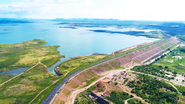 Barragem Armando Ribeiro Gonçalves é o maior reservatório de água do Rio Grande do Norte - Bruno Andrade