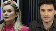 Julia Zanatta e Felipe Neto - Divulgação/Tripe e Reprodução