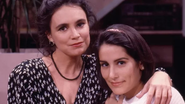 Regina Duarte e Glória Pires na primeira versão de "Vale Tudo" - Divulgação - TV Globo