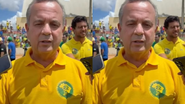 Em vídeo, Rogério Marinho detalha o cancelamento da agenda do ex-presidente, que sentiu dores abdominais durante o percurso. - Foto: Reprodução/ Instagram