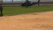 Ex-presidente Bolsonaro passa mal e é levado de helicóptero para Hospital Rio Grande, em Natal. - Divulgação