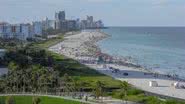Obra em Ponta Negra: ex-prefeito Álvaro Dias compara ampliação da praia à de Miami Beach - Foto: Diego Delso