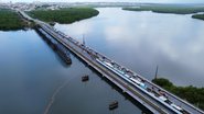 A faixa reversível na Ponte de Igapó funcionará em horários específicos, com equipes da STTU organizando o tráfego local. - Dnit