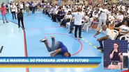 Vice-Prefeito de Mossoró cai de palco durante evento - Reprodução: Redes Sociais