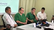 Médicos do Hospital Rio Grande responsáveis pelos cuidados da saúde de Bolsonaro - Giovana Góis/Bnews Natal