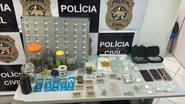 Durante a operação, os agentes encontraram drogas na casa de um dos suspeitos - Divulgação/Polícia Civil do RN