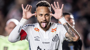 Neymar Jr, jogador do Santos - Reprodução/Internet