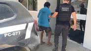 Após a denúncia, o homem deixou o município, mas foi localizado e detido pela equipe policial na cidade de Alexandria - Divulgação/Polícia Civil do RN