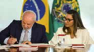 Decreto do presidente Luiz Inácio Lula da Silva amplia poderes de Janja. - Foto: Marcelo Camargo/Agência Brasil
