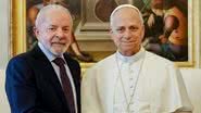 Primeira reunião entre os dois líderes desde a escolha do novo pontífice, que sucedeu o papa Francisco. - Foto: Divulgação/Ricardo Stuckert