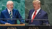 Lula e Donald Trump - Reprodução/Ricardo Stuckert e ONU