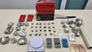 Material apreendido pela Polícia durante a ação - Divulgação/Polícia Civil do RN