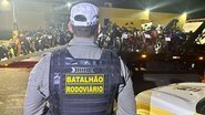 CPRE apreende mais de 550 motos com escapamentos barulhentos em 2025