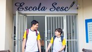 Escola Sesc tem transformado a vida de crianças, jovens e adultos em todo o estado. Teres e João Lucas são exemplo de alegria - Foto Alexandre Lago - Alexandre Lago