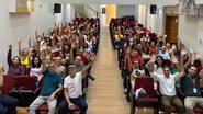 A greve foi aprovada em assembleia e busca a implementação de jornada de trabalho equilibrada e atualização das gratificações congeladas há mais de 20 anos. - Divulgação: Sindsaúde-RN