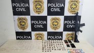 Material apreendido pelos agentes durante a ação - Divulgação/Polícia Civil do RN
