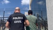 A captura do homem aconteceu no bairro Pajuçara, na zona Norte de Natal - Divulgação/Polícia Civil do RN