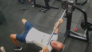 Ronald Montenegro: morte acidental em treino de supino - reprodução da internet