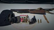 O material encontrado foi apreendido pelos agentes - Divulgação/PMRN