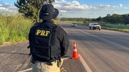 A abordagem por parte da PRF foi executada no quilômetro 116 da rodovia, depois que uma motociclista alertou a equipe - Divulgação/PRFTO