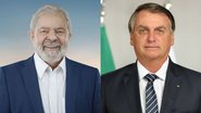 Na esquerda, o presidente Lula, na direita, o ex-presidente Jair Bolsonaro - Assessoria PT/Cleber Caetano/Palácio do Planalto