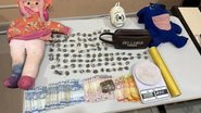 Material apreendido pelos agentes - Divulgação/PMRN