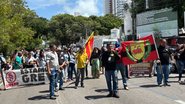 Imagem Vigilantes protestam no Walfredo Gurgel, fecham avenida e ameaçam greve