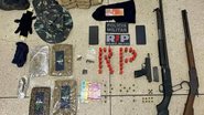 Material encontrado pelos agentes - Divulgação/PMRN