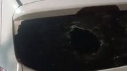 Imagem Torcedor do ABC é perseguido e tem carro destruído após clássico em Natal; veja estado do veículo após emboscada