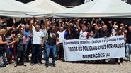 Imagem Policiais Civis fazem protesto e cobram Governo do RN por auxílio-alimentação