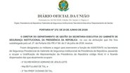 Reprodução/Diário Oficial da União