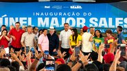 Imagem Ao vivo: Lula inaugura Túnel Major com 6,5 km, para Ramal do Apodi no Rio Grande do Norte