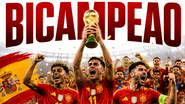 Imagem Espanha vence a Argentina na prorrogação e conquista o bicampeonato da Copa do Mundo