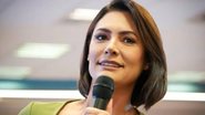 Imagem Michelle Bolsonaro descarta possibilidade de compor chapa presidencial de Romeu Zema