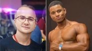 Guarda municipal Enilson Azevedo da Silva, de 46 anos, e o principal suspeito do crime, Paulo Sérgio Andrade dos Santos - Reprodução