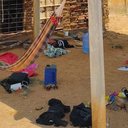 Acampamento utilizado pelos criminosos nas proximidades da Barragem Armando Ribeiro Gonçalves, em Itajá - PM/RN