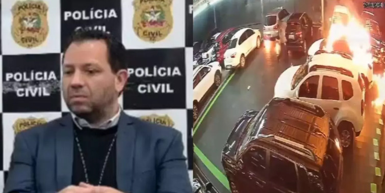 O delegado Fábio Fortes diz que o suspeito trocou mensagens com outras pessoas dizendo que não aceitaria ser enganado, e por isso armou o plano de vingança.