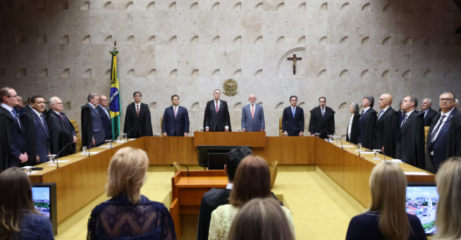 Já o presidente do STF, Edson Fachin, destacou que a escola é espaço de pluralidade, conhecimento e respeito às diferenças. Foto: Gustavo Moreno/STF