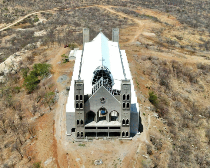 Imagens da construção do Santuário - Foto: Divulgação/Santuário Deus Pai Todo Poderoso