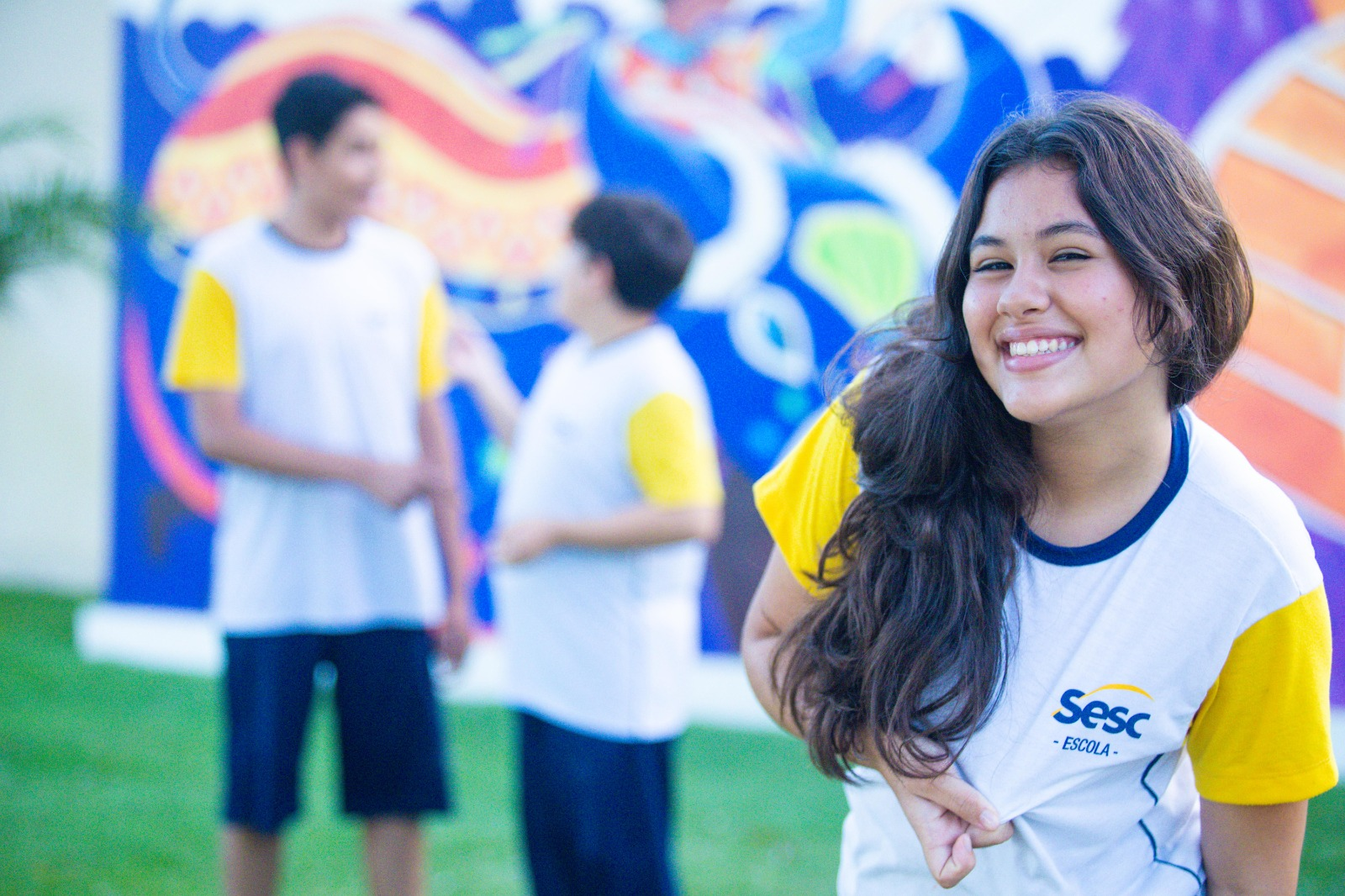 Sesc Escola, orgulho de cada aluno / Foto: Alexandre Lago