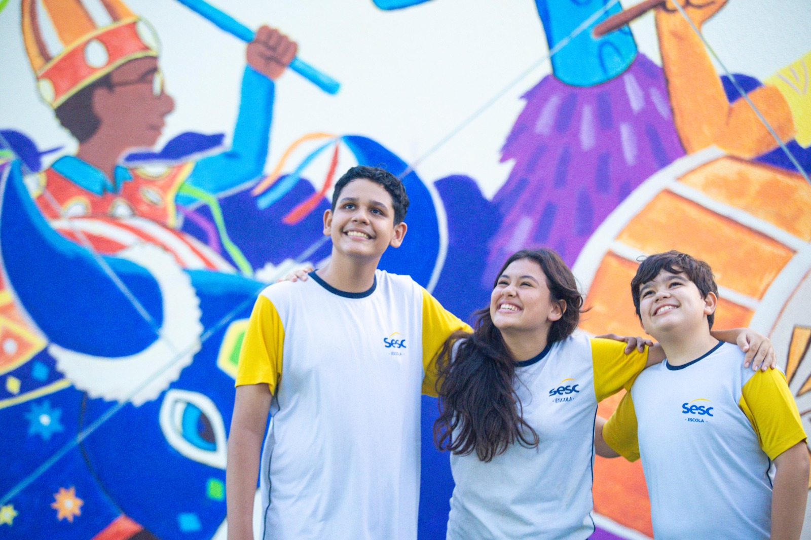 Com a ajuda da Fecomércio, o Sesc Escola ajuda crianças e jovens a sonharem com um futuro melhor / Foto: Alexandre Lago