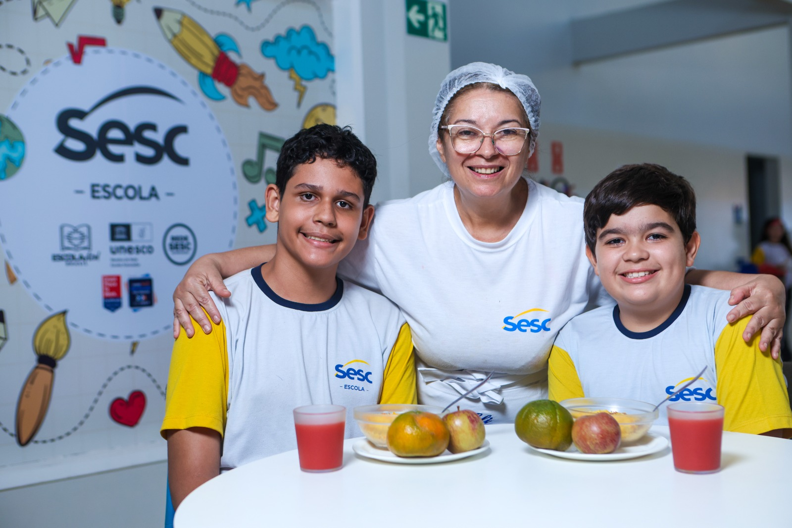 Acolher nossas crianças. No Sesc Escola, isso é referência! / Foto: Alexandre Lago