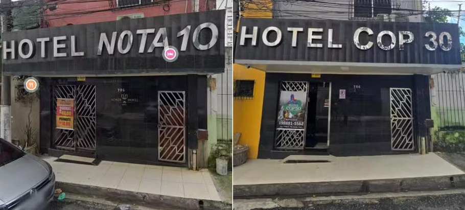 Hospedagens em Belém chegaram a mudar nomes para justificar mudança de preços - Foto: Reprodução/Redes Sociais