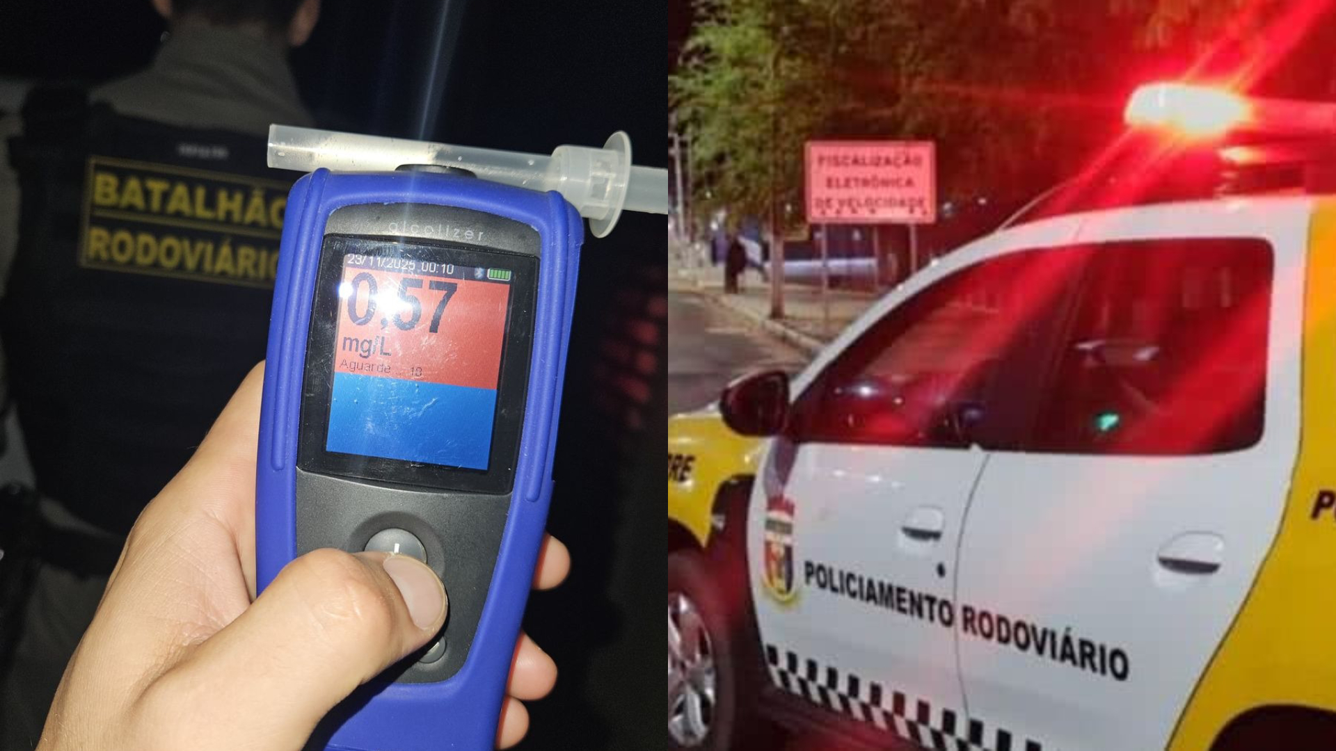 Operação Zero Álcool prende seis por embriaguez na Grande Natal