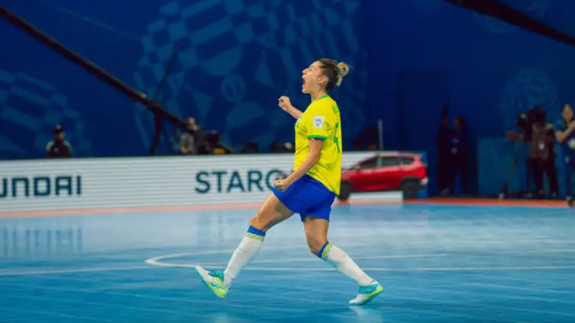  Emily foi eleita pela Fifa a melhor jogadora da partida - Foto: Fábio Souza/CBF/Direitos Reservados
