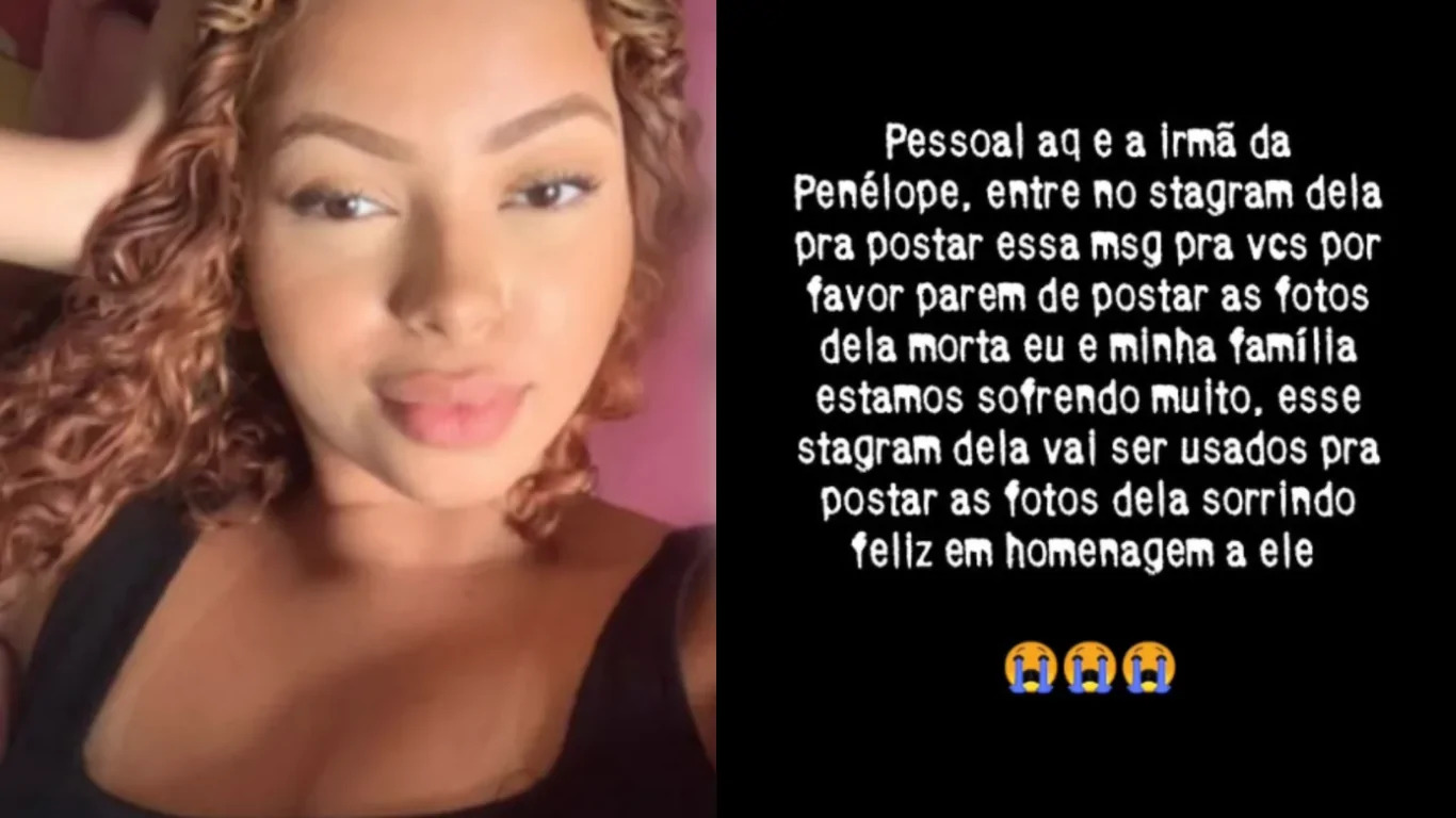 Irmã de Japinha do Comando Vermelho faz apelo inusitado nas redes