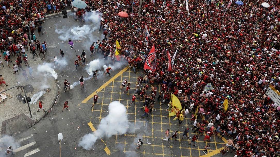 Confusão na Festa do Flamengo