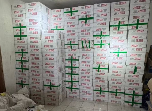 carga de cigarros